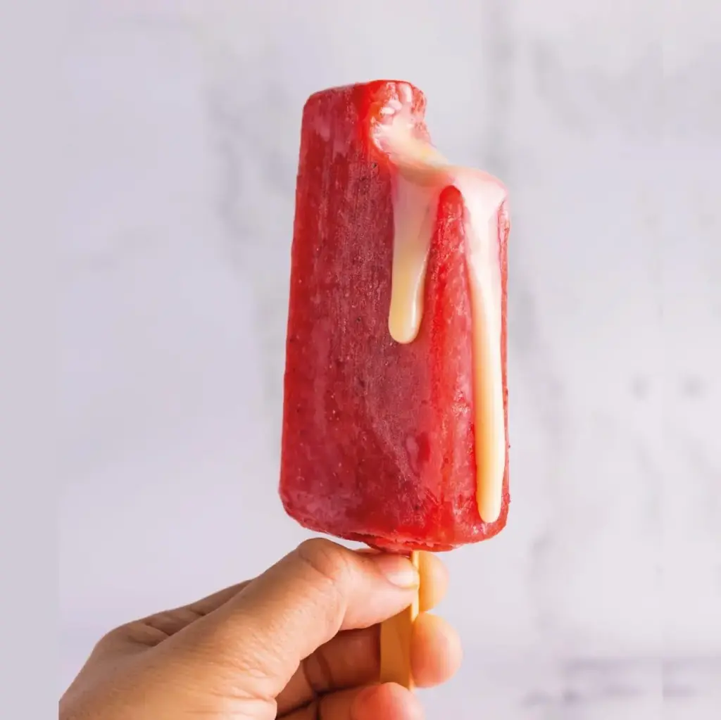 Paleta Fresa condensada