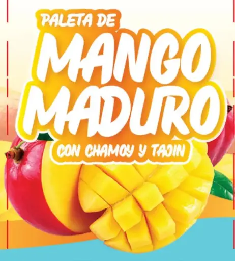 [PT03004] Paleta Mango Maduro chamoy y tajin
